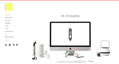 Desktop Screenshot of justinemooney.com